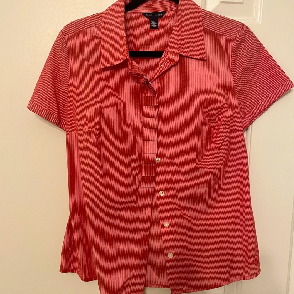 Red and sporty top